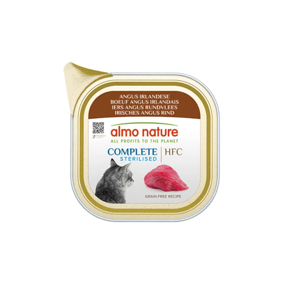 Almo Nature HFC Complete Cats Sterilised Angus Irlandese 85 g Almo Nature HFC Complete Cats Sterilised Angus Irlandese 85 g